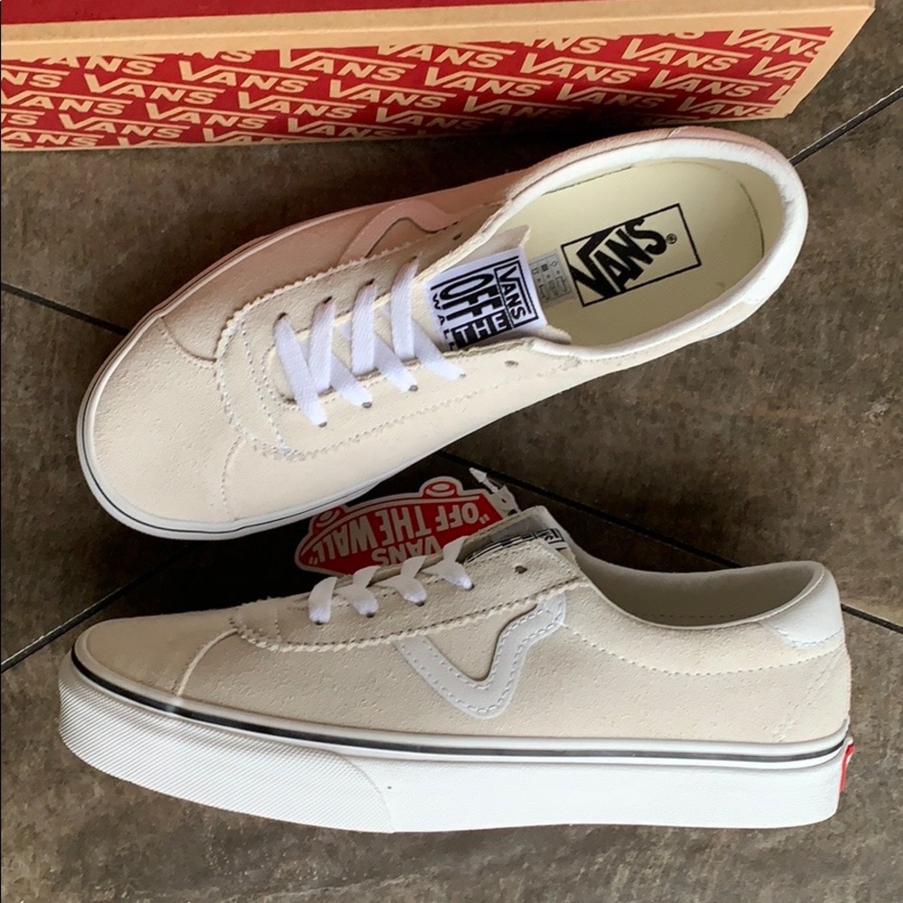 VANS SPORT SUEDE WHITE wmns - Picture 2 of 16